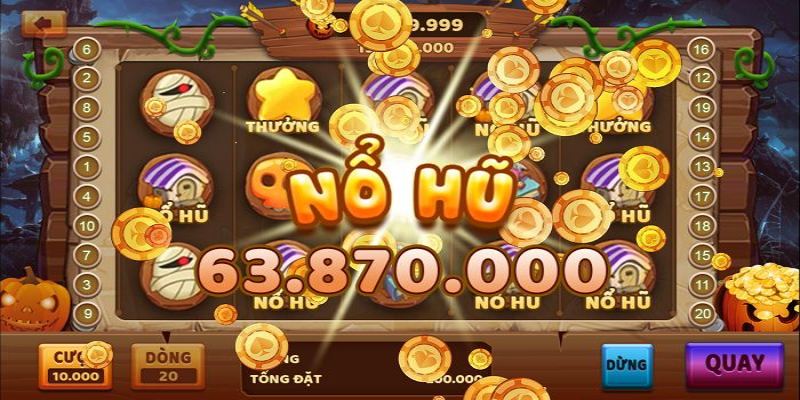 Giao diện của game slot được nhà cái xây dựng rất sinh động